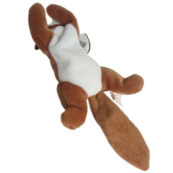 Vtg Ty Beanie Babies Sly The Fox Plush Toy Brown Wht 11" 1996 Style 4115 Retired - Picture 7 of 10